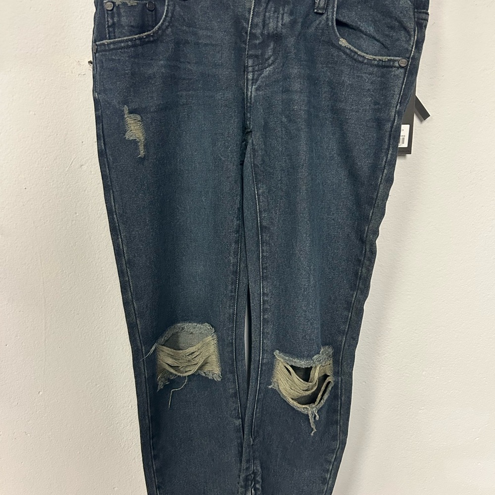 One Teaspoon Distressed Blue Jeans
